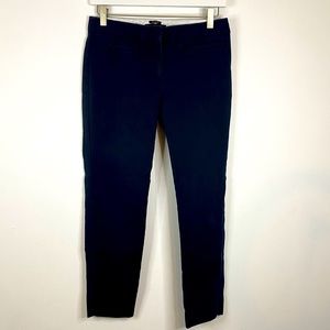 TALBOTS Navy Blue Cropped Ankle Skinny Pants. Size 4 petite.